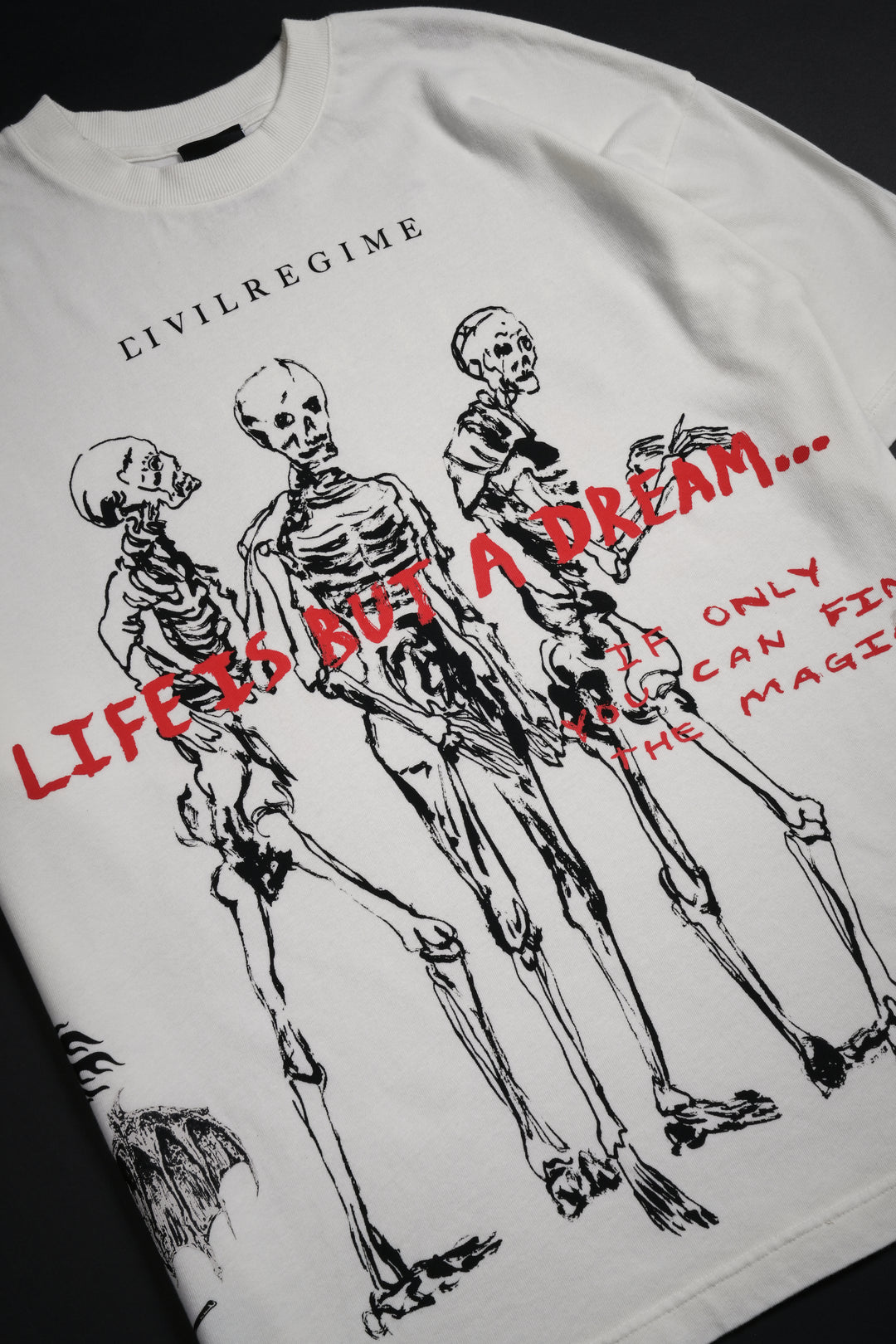 Dreamer American Classic Oversized Tee in Butter