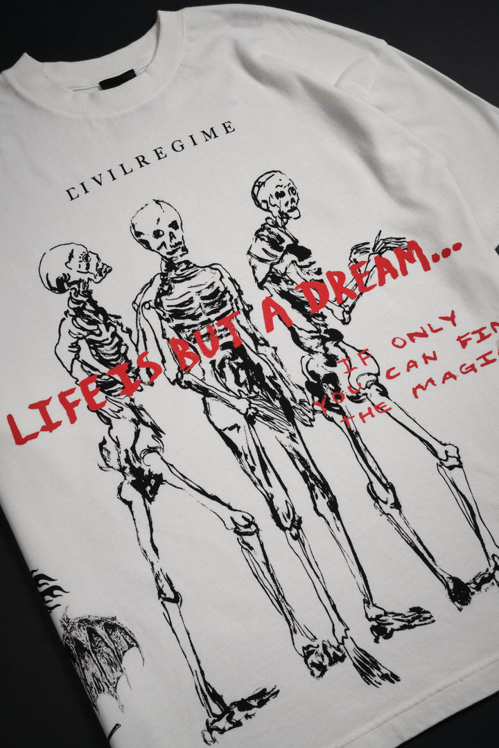 Dreamer American Classic Oversized Tee in Butter