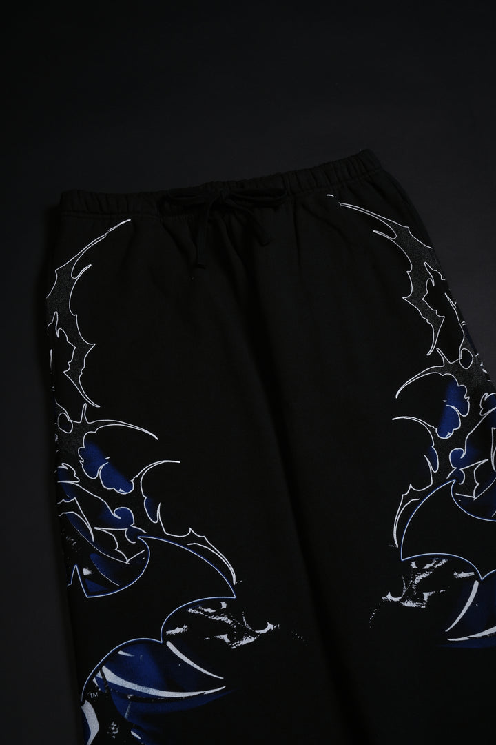 Throned Knight Lounger Sweat Pants in Vintage Black