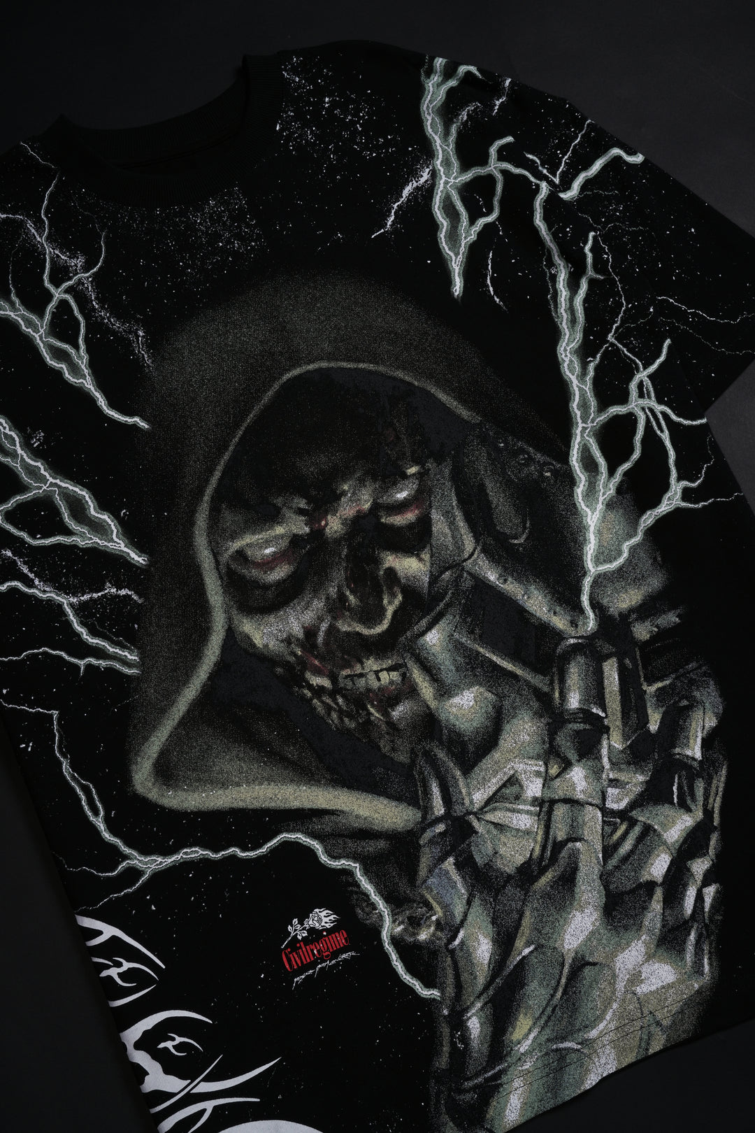 Dr. Doom V2 American Classic Oversized Tee in Black