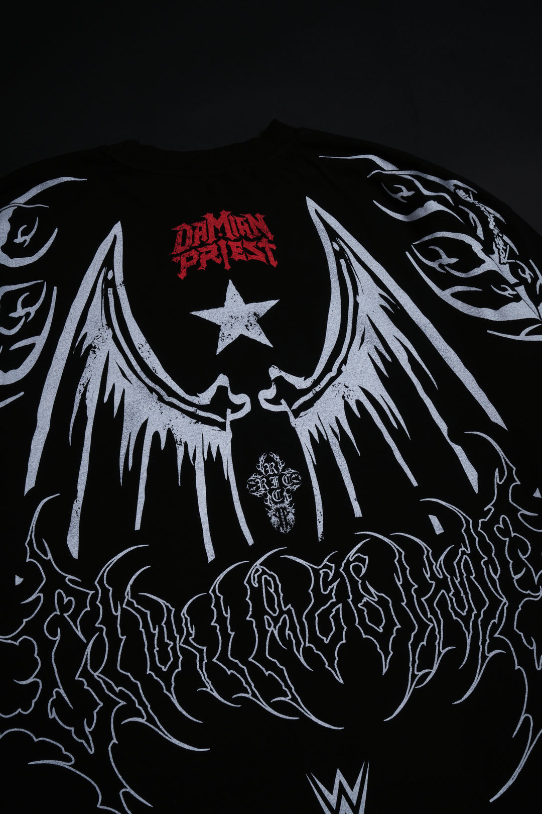 Priest's Punishment American Classic Oversized Tee in Black