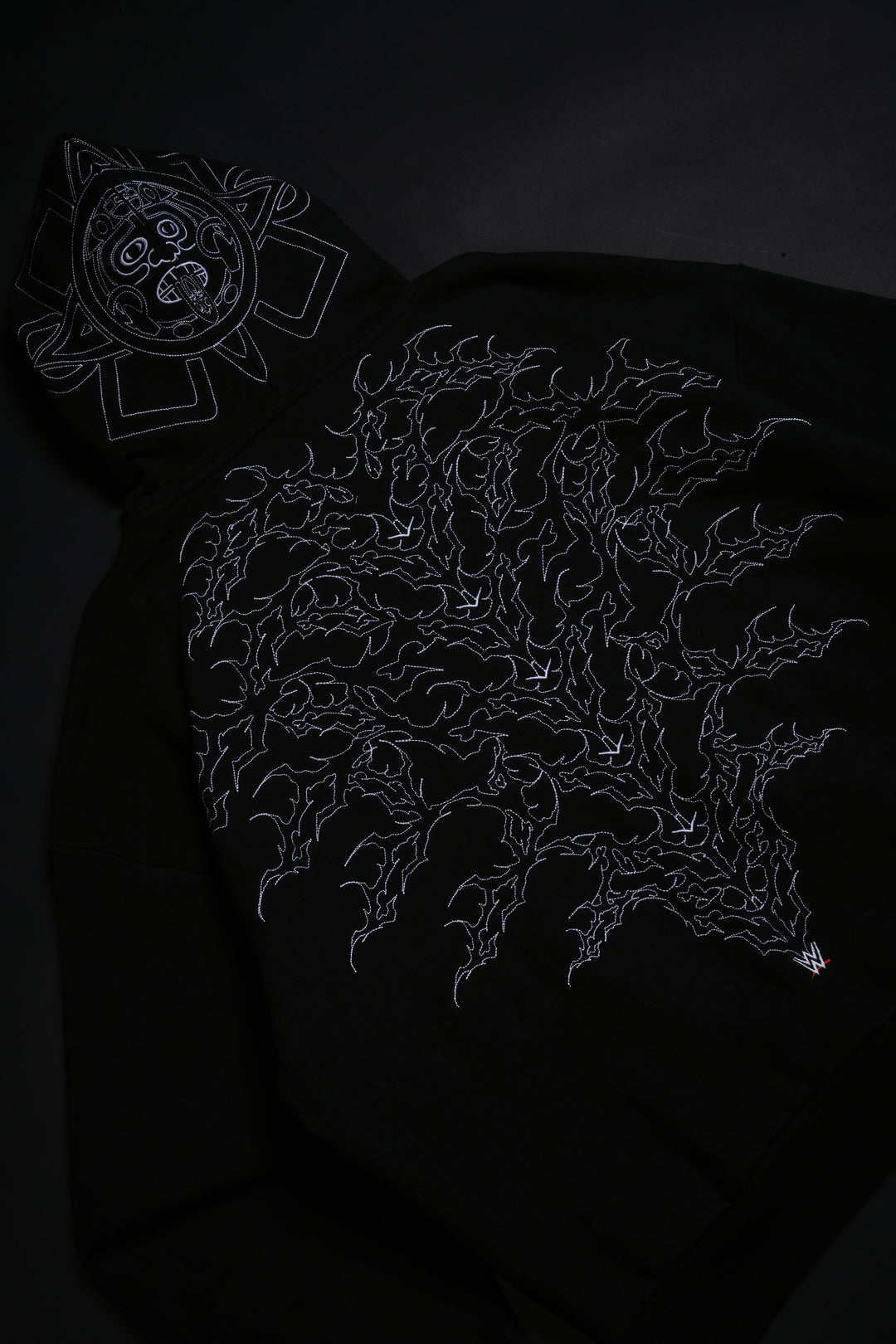 Rey Mysterio Full Zip Up Hoodie in Black