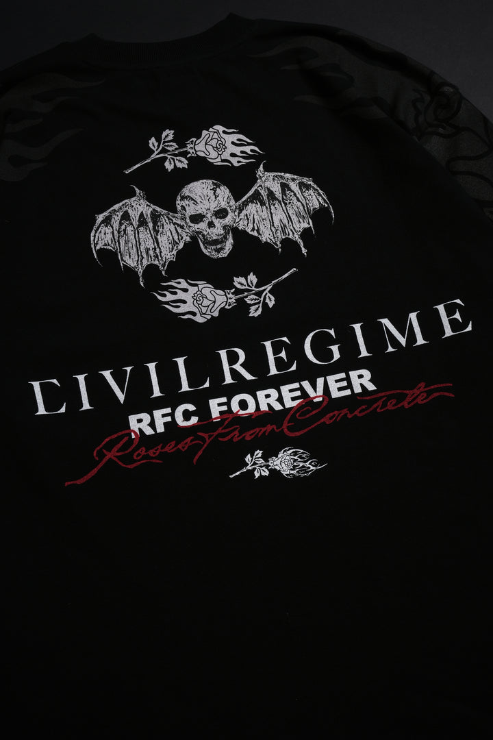 Magic American Classic Oversized Tee in Black