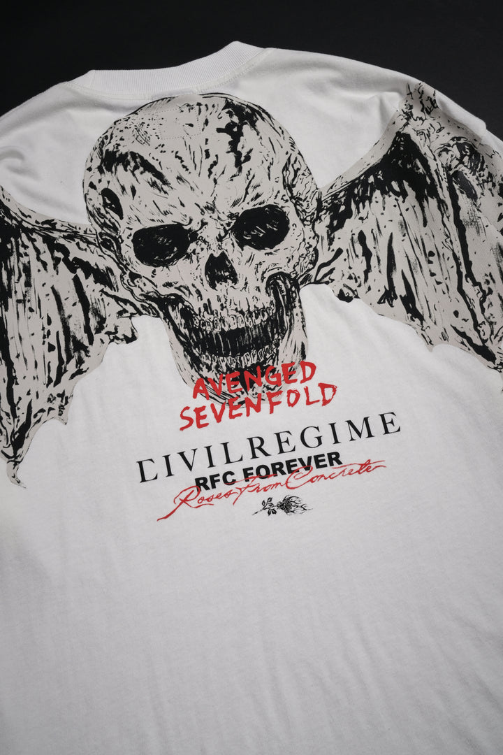 Batwing American Classic Oversized Tee in Butter