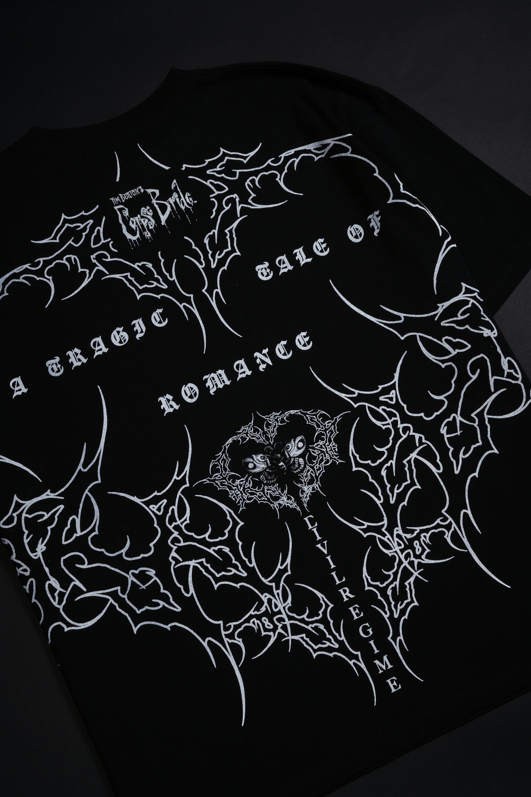 Land Of The Dead "Side By Side" 199X Oversized Tee in Black