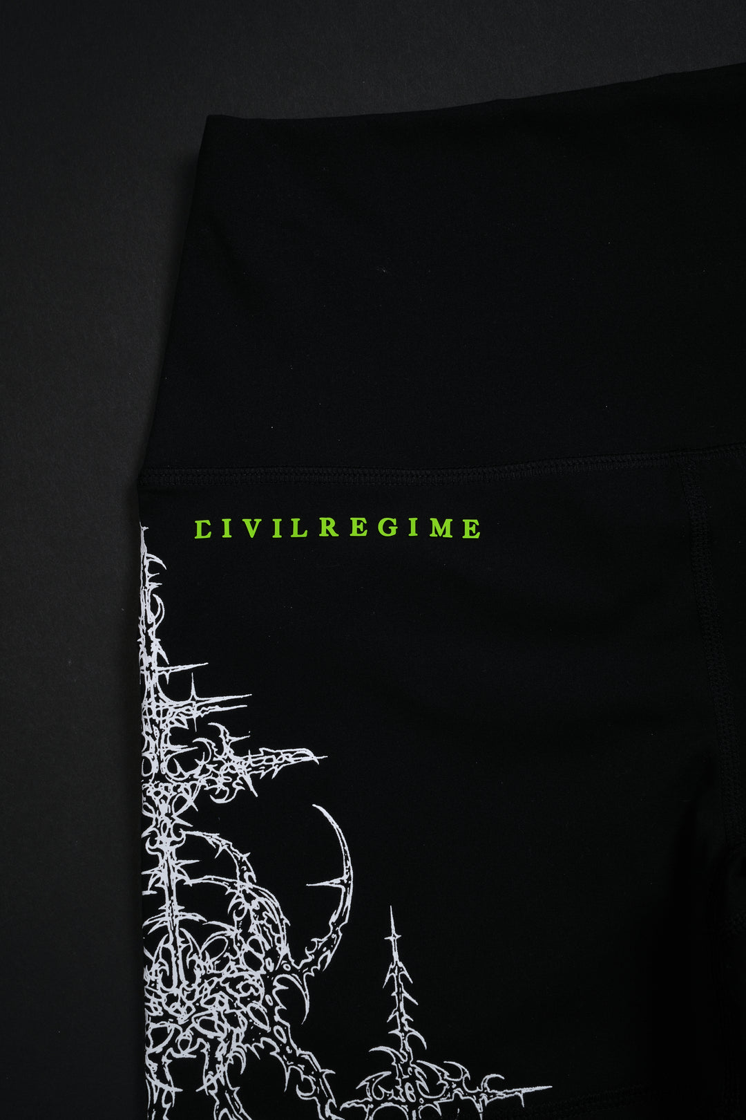 Lucid Chaos Nahstia Energy Shorts in Black