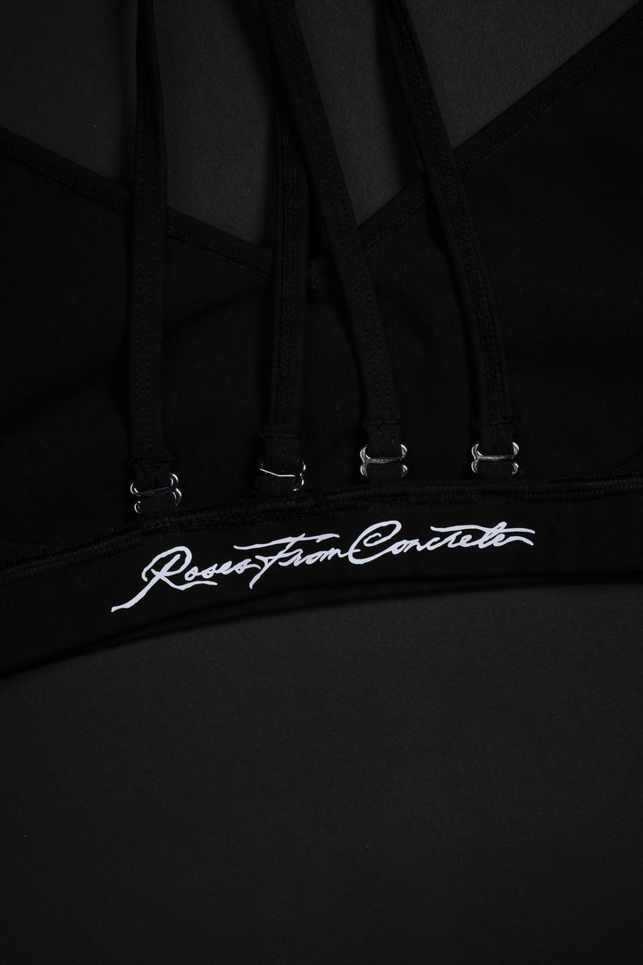 Blue Blush Nahstia Energy Bra in Black