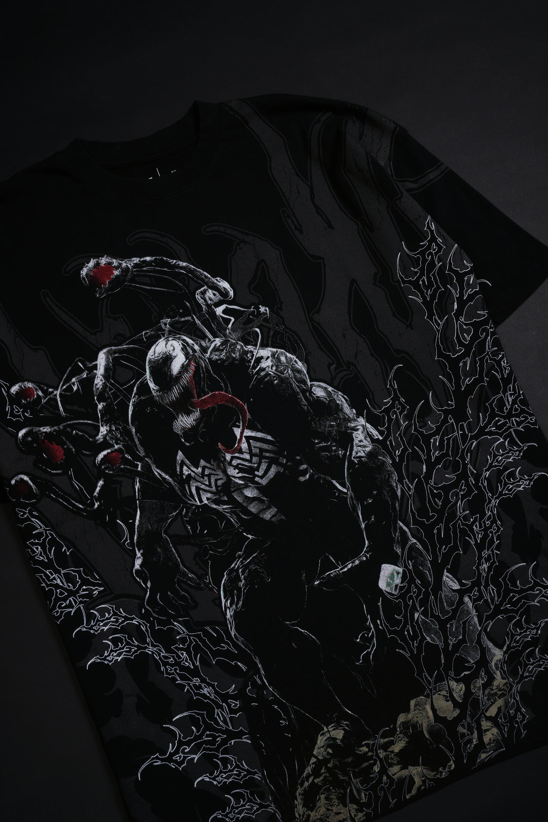 Venom American Classic Oversized Tee in Black