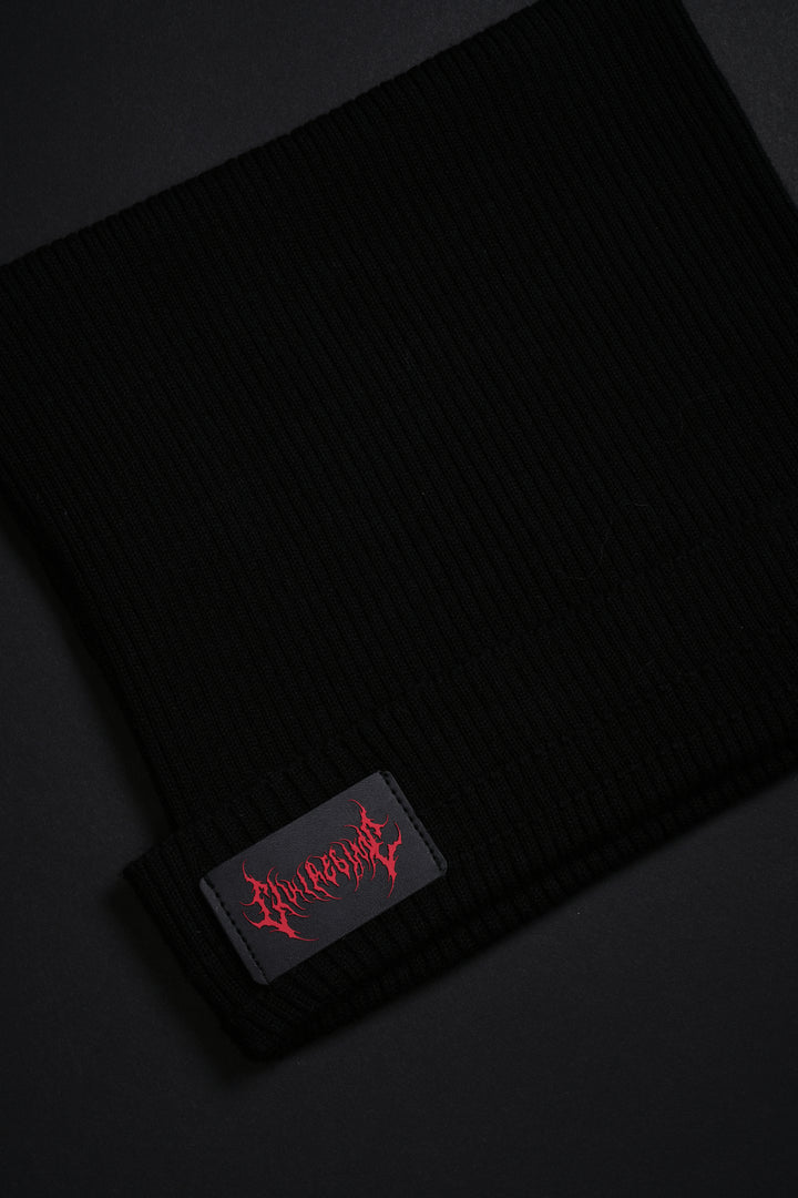 Hellbound Horns Beanie in Black