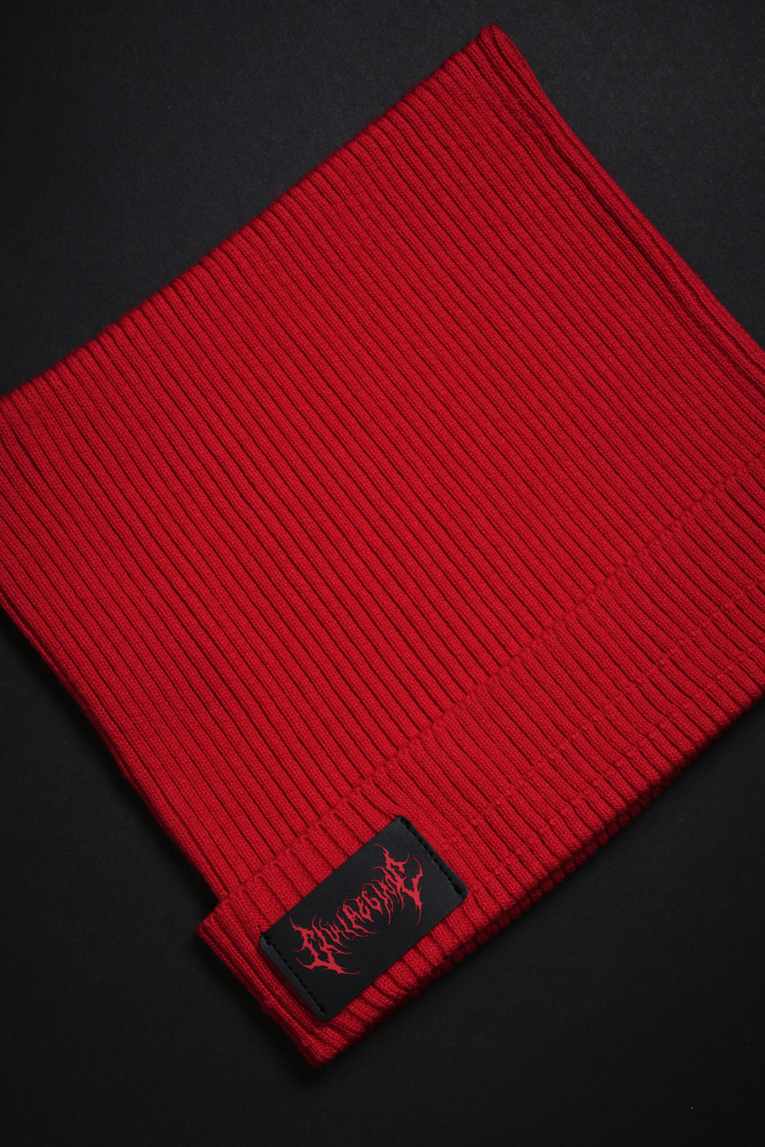 Hellbound Horns Beanie in Red