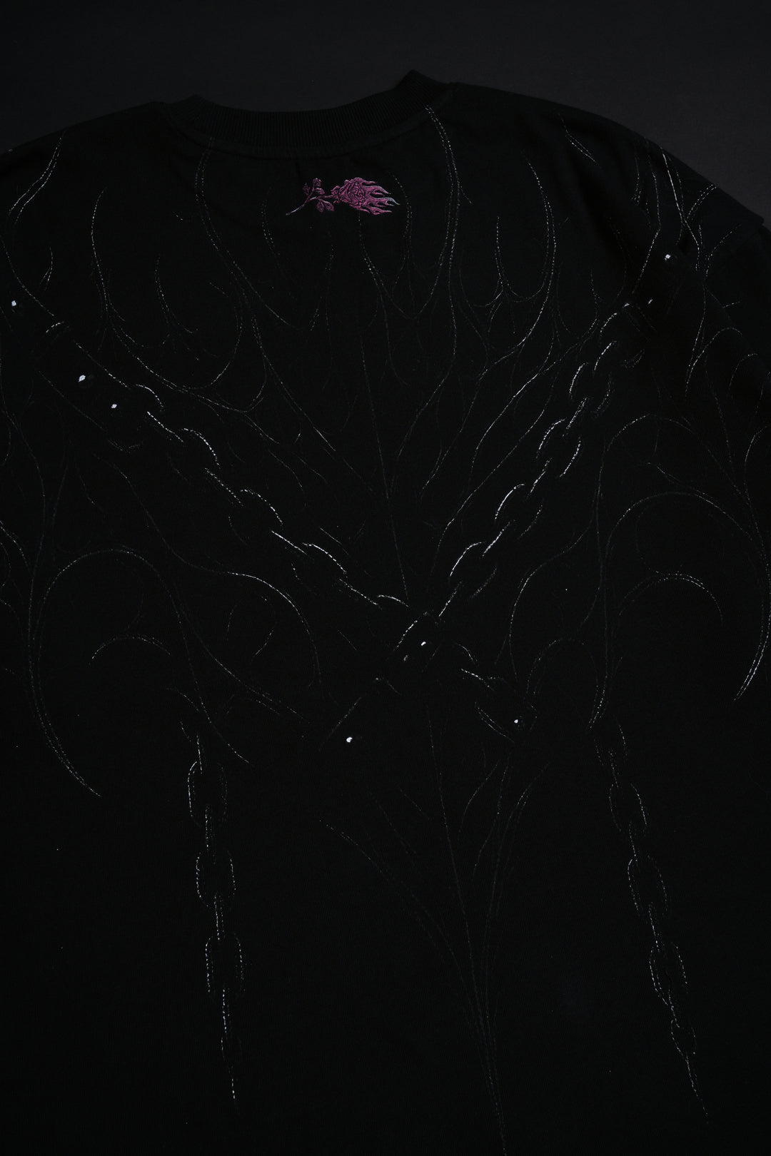 Void Smile American Classic Oversized Tee in Black