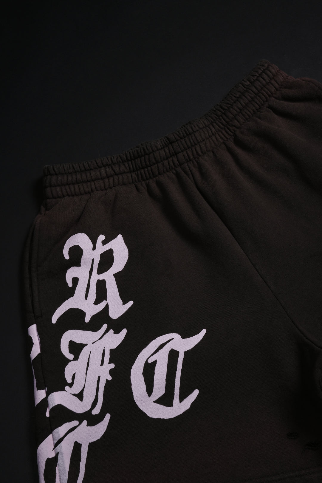 Concrete Serenity Baggy Shorts in Brown