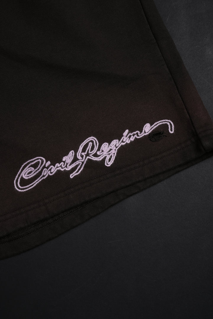 Concrete Serenity Baggy Shorts in Brown