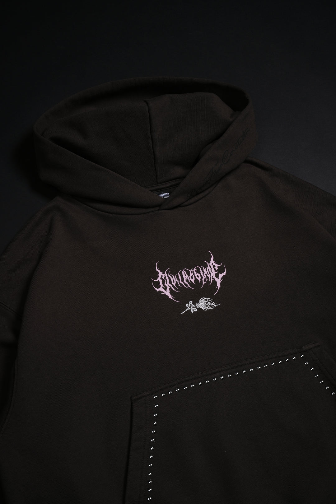 Full Bloom Forever Hoodie in Brown