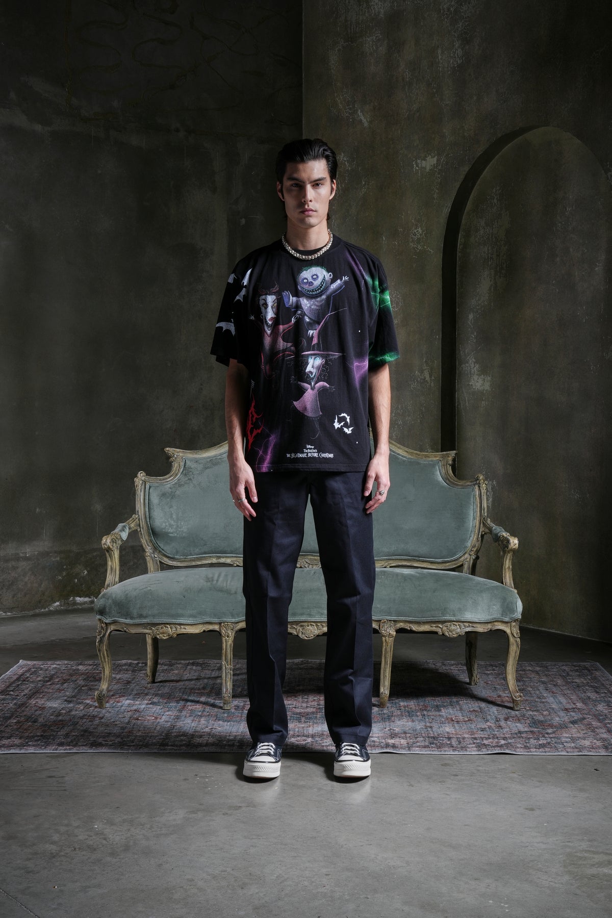 Lock Shock Barrel "Side By Side" 199X Oversized Tee in Black Civil Regime