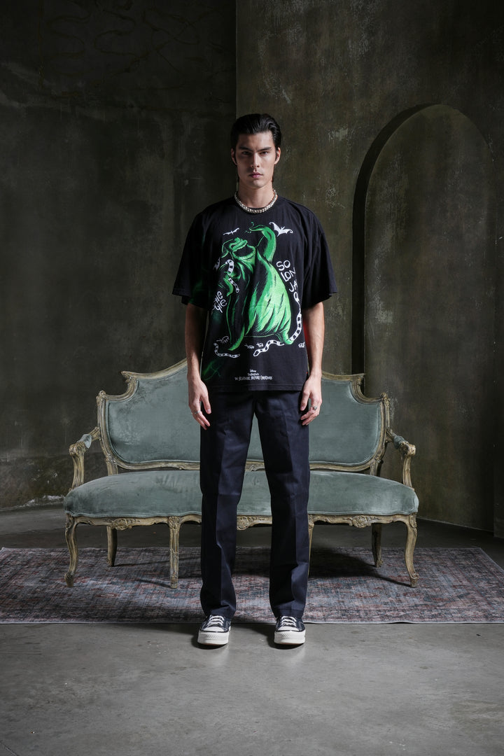 Oogie Boogie "Side By Side" 199X Oversized Tee in Black Civil Regime