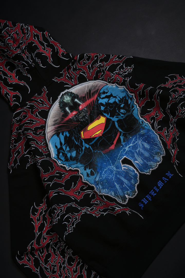 Red Death Forever Hoodie in Black