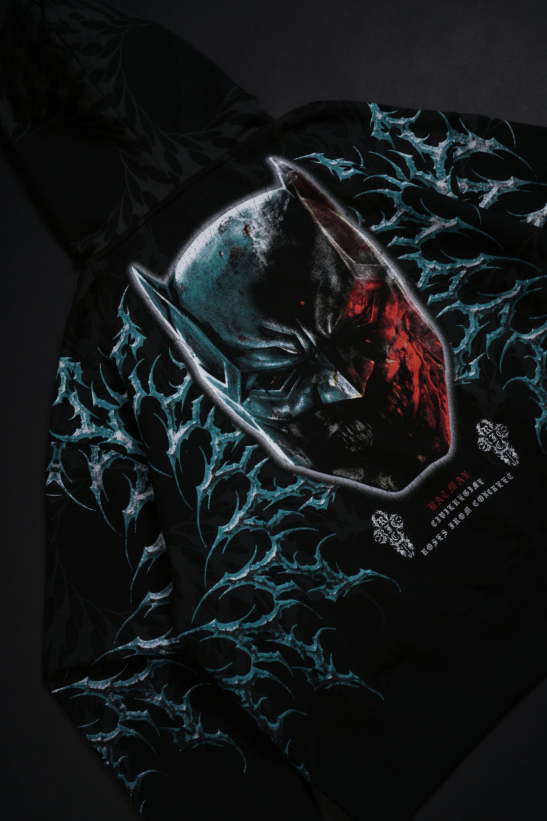 Knight Of The Dead Forever Hoodie in Black