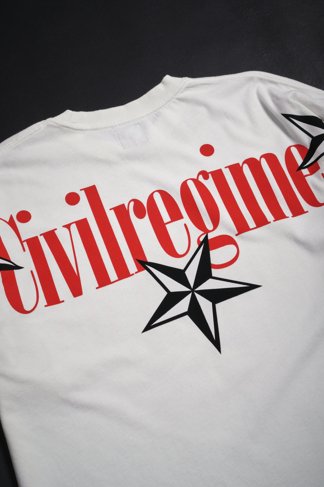 Signal Flare American Classic Oversized Tee in Butter