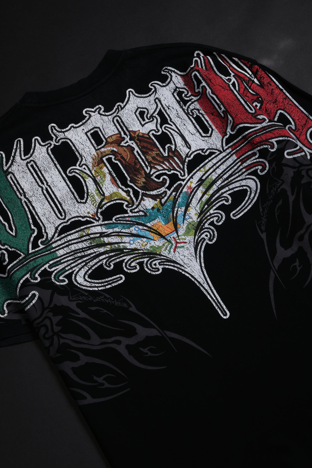 RFC Mexico American Classic Oversized Tee in Vintage Black