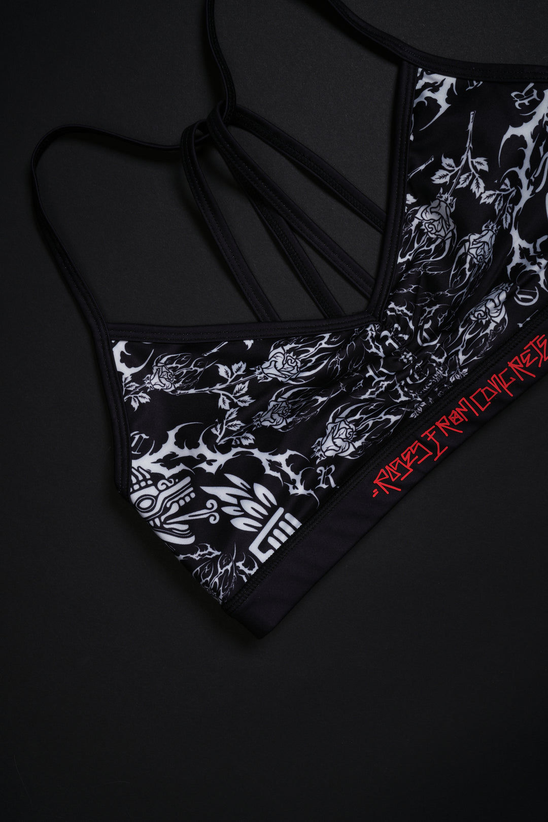 Warrior's Wrath Nahstia Energy Bra in Black