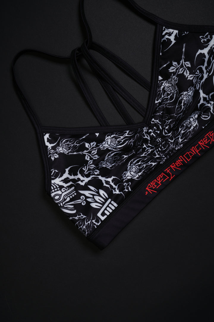 Warrior's Wrath Nahstia Energy Bra in Black