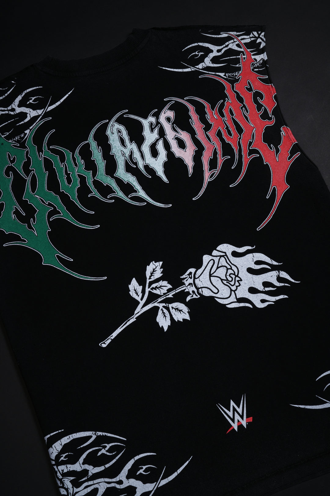 LWO FMR Muscle Tee in Vintage Black