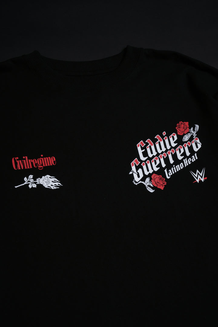 Viva La Raza Distressed Twofer in Black/Butter