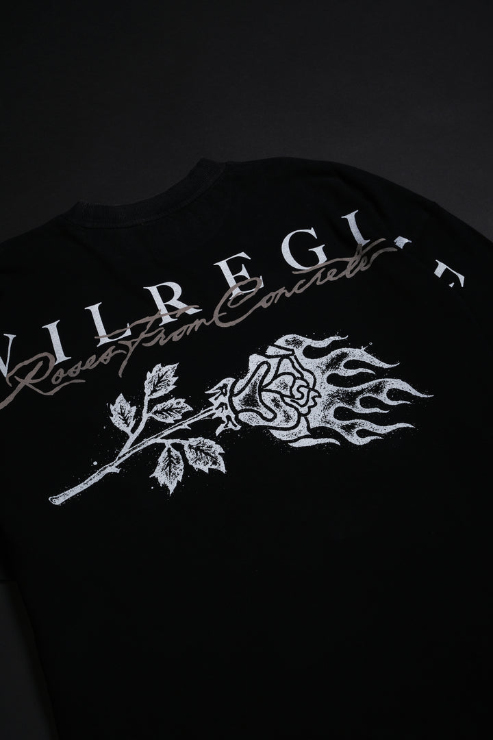 Galactic Hunter American Classic Oversized Tee in Vintage Black