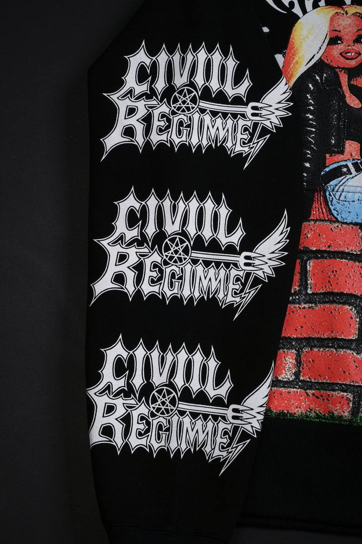 Angel Energy Forever Hoodie in Black