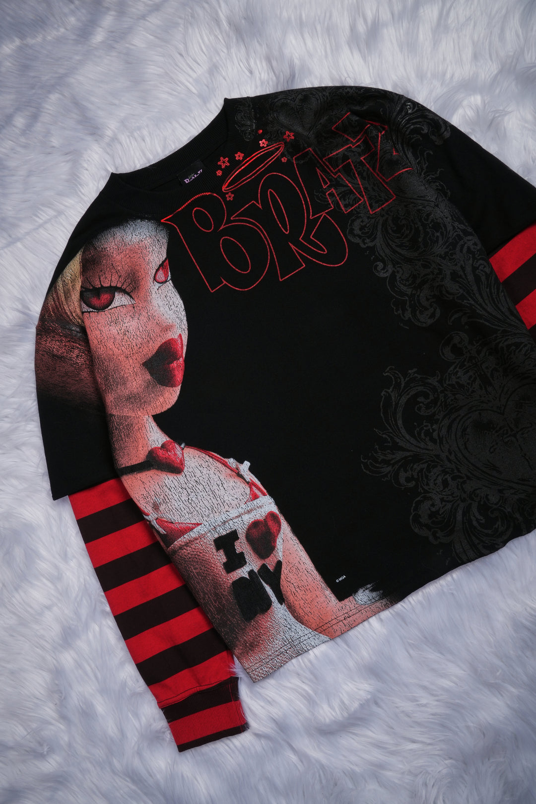 Take A Sip 199X Jersey Twofer in Black/E-Red
