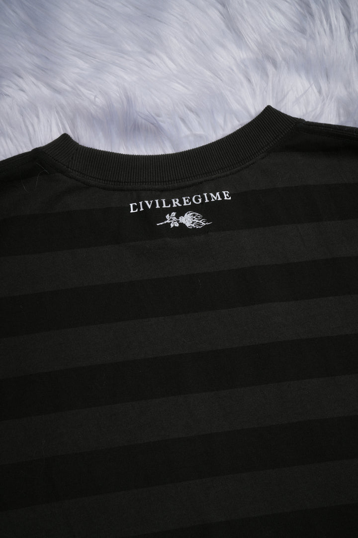 Melancholy 199X Oversized Tee in Black