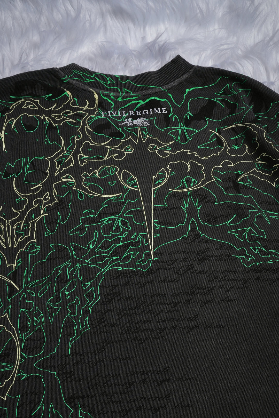 Jaded American Classic Oversized Tee in Vintage Ashes
