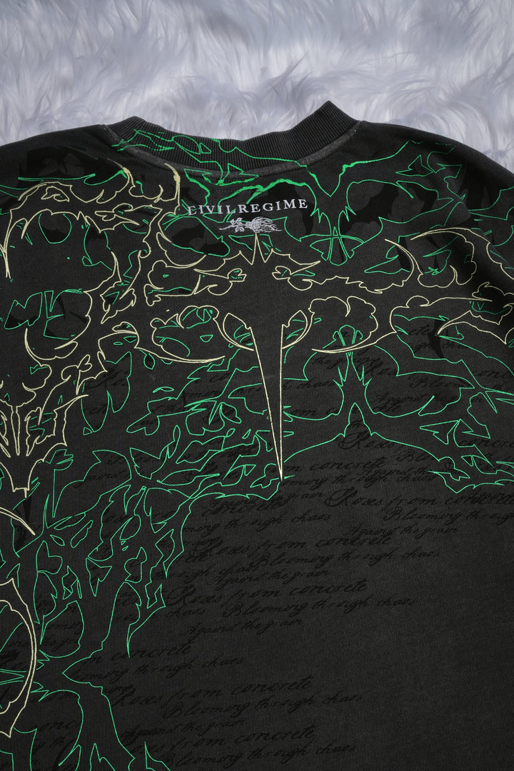 Jaded American Classic Oversized Tee in Vintage Ashes