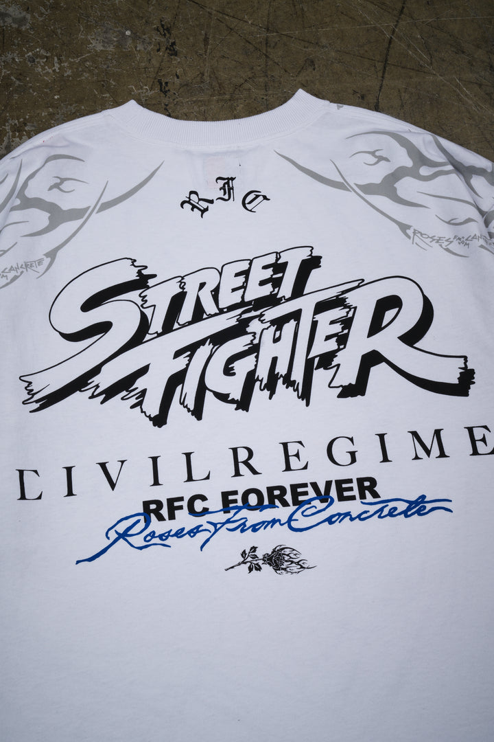 Pillar Of Strength SBS 199X Oversized Tee in White