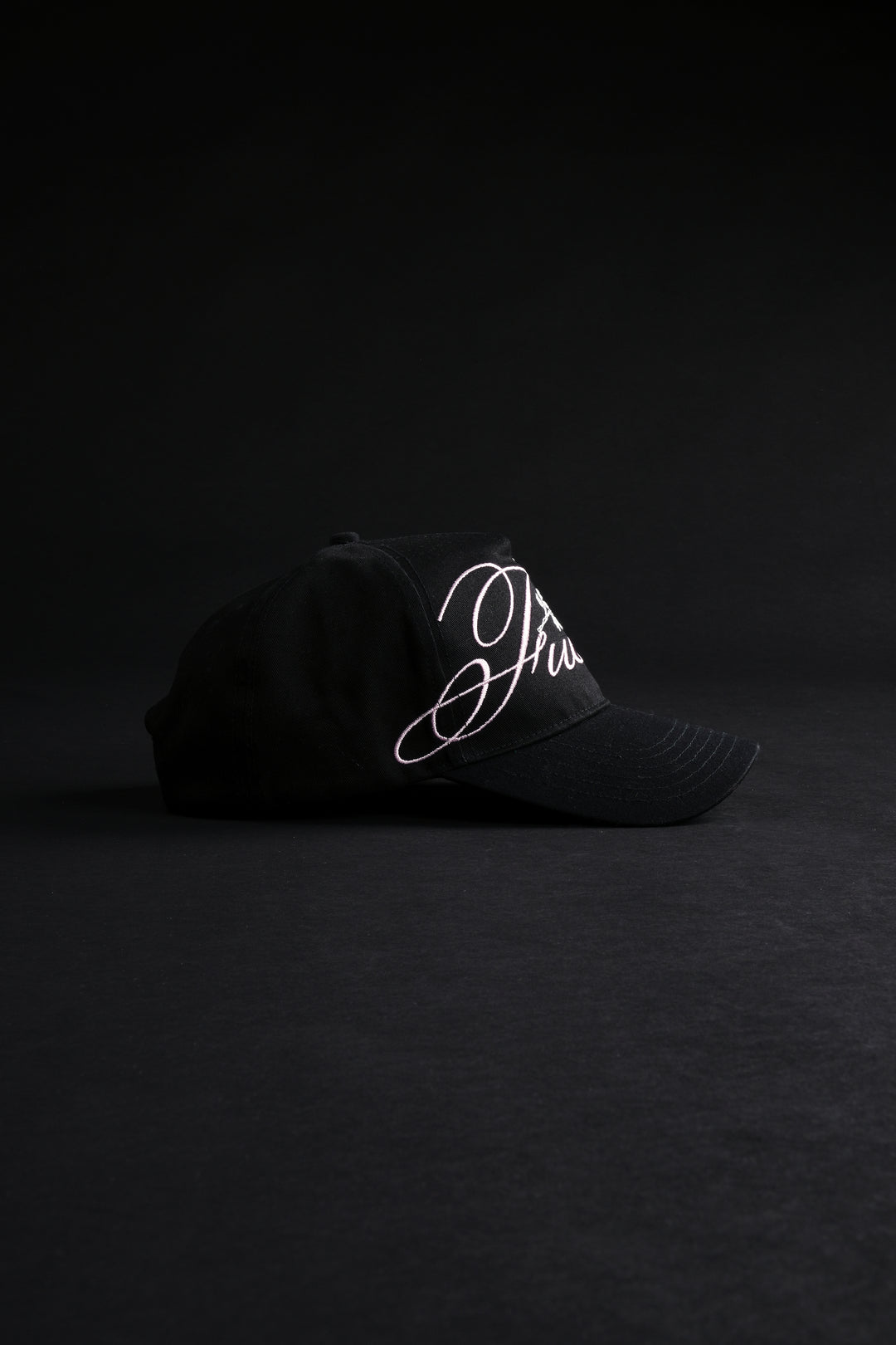 F*ck Off 5 Panel Strapback Hat in Black