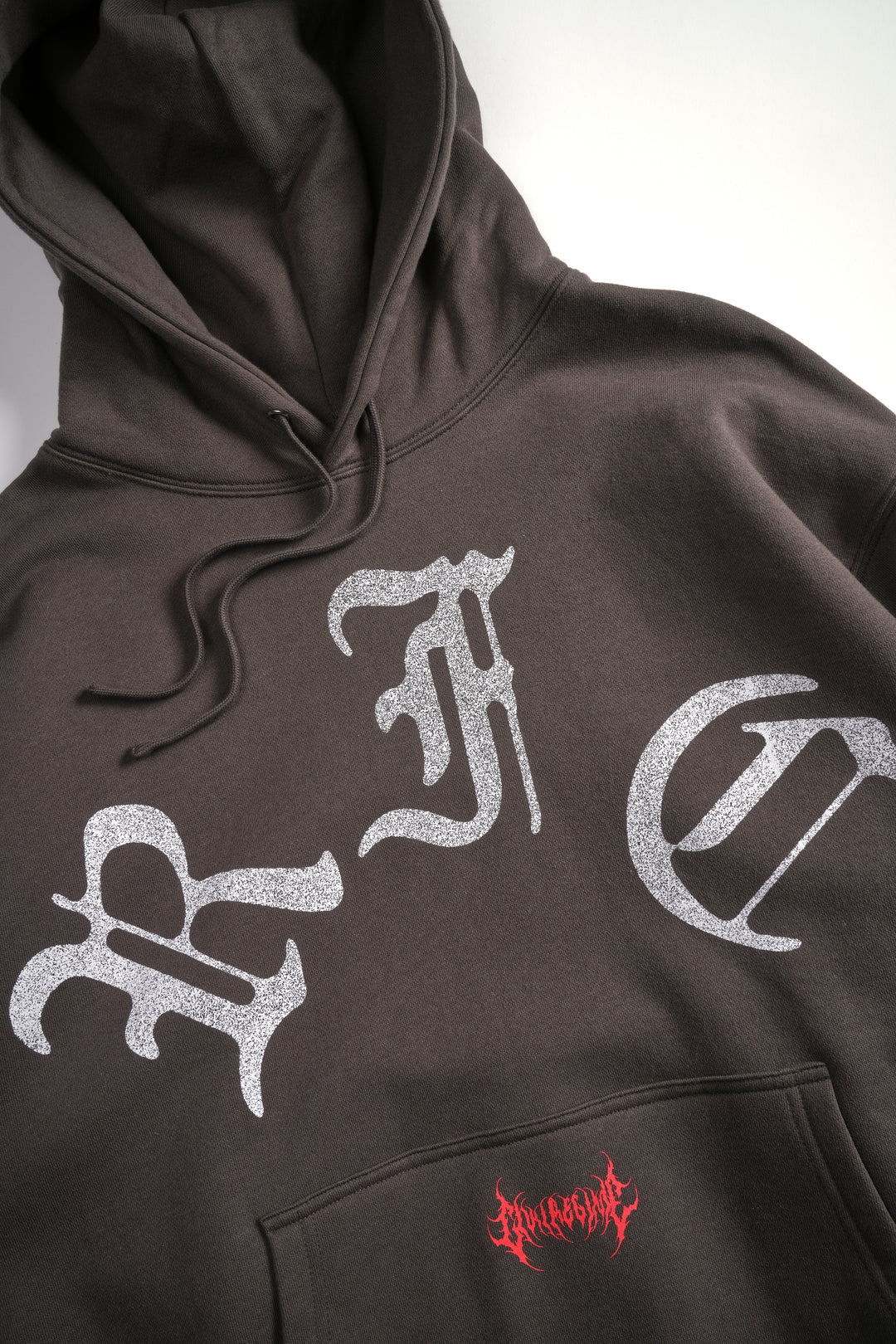 Chaos Reigns Regime Hoodie in Vintage Black