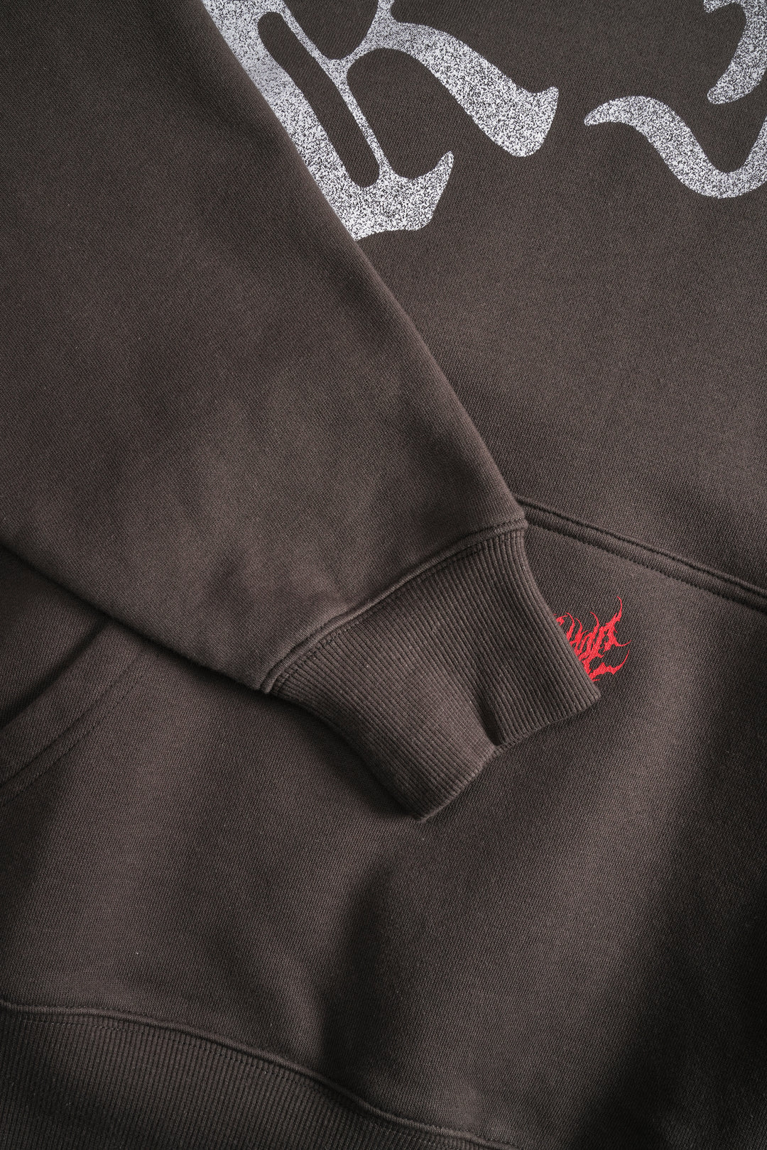 Chaos Reigns Regime Hoodie in Vintage Black