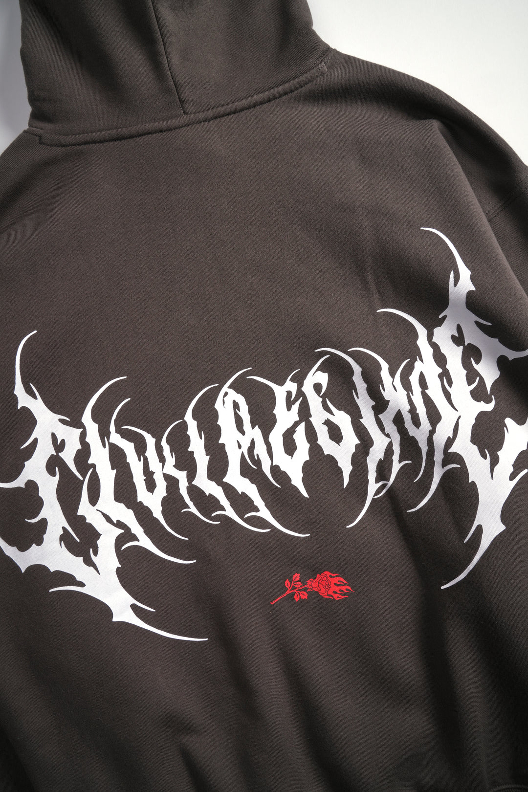 Chaos Reigns Regime Hoodie in Vintage Black