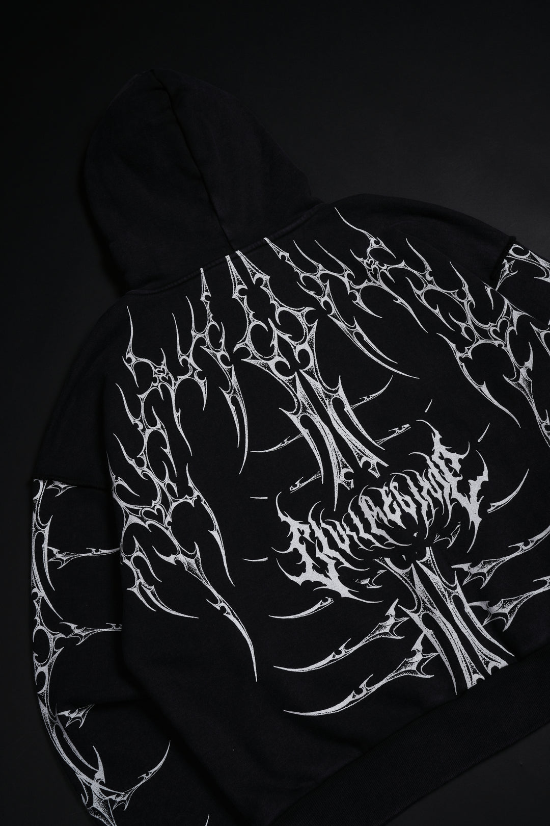 Core Brigade Civil Zip Up Hoodie in Black