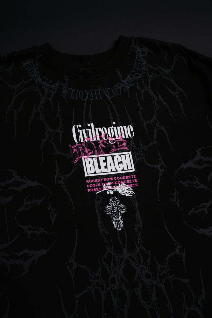 Grimmjow American Classic Oversized Tee in Black