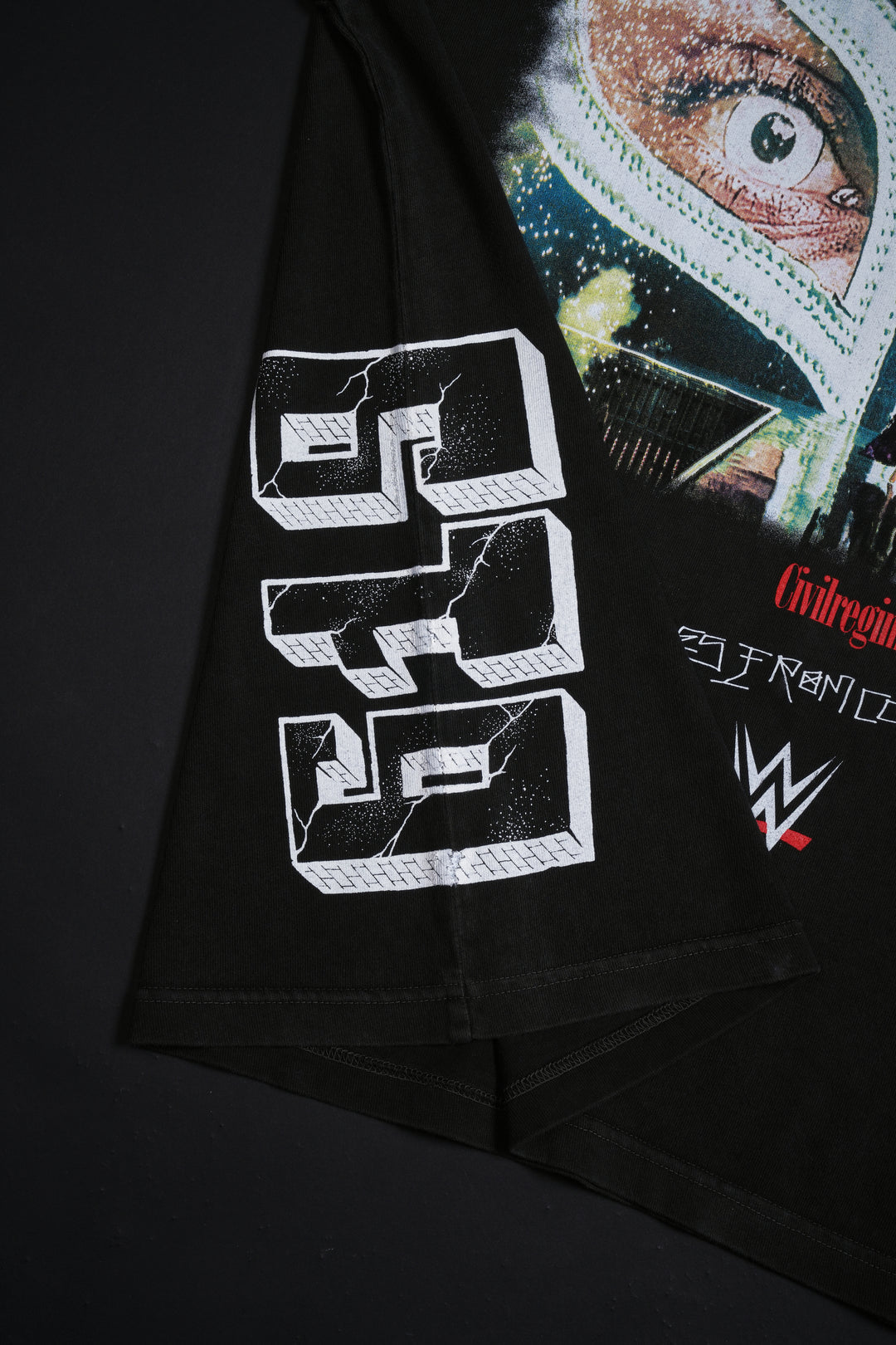 Mysterio Mode American Classic Oversized Tee in Vintage Ashes