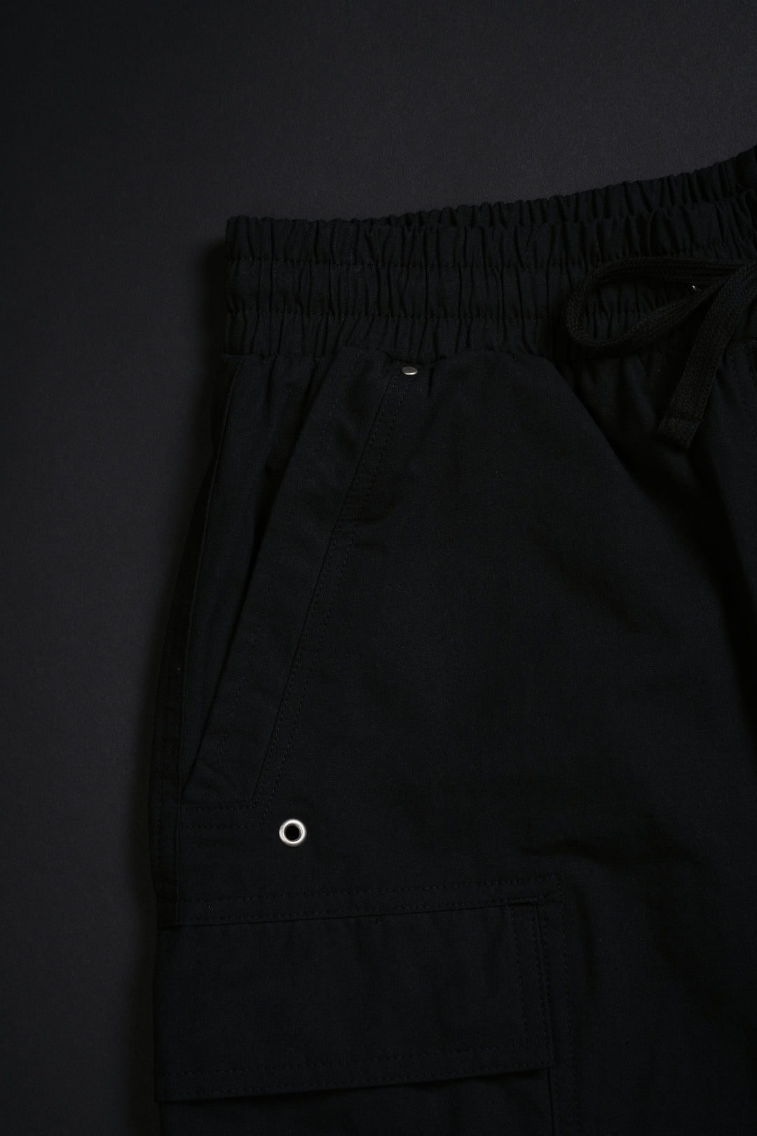 Civil Core Ultra Baggy Cargo Shorts in Black