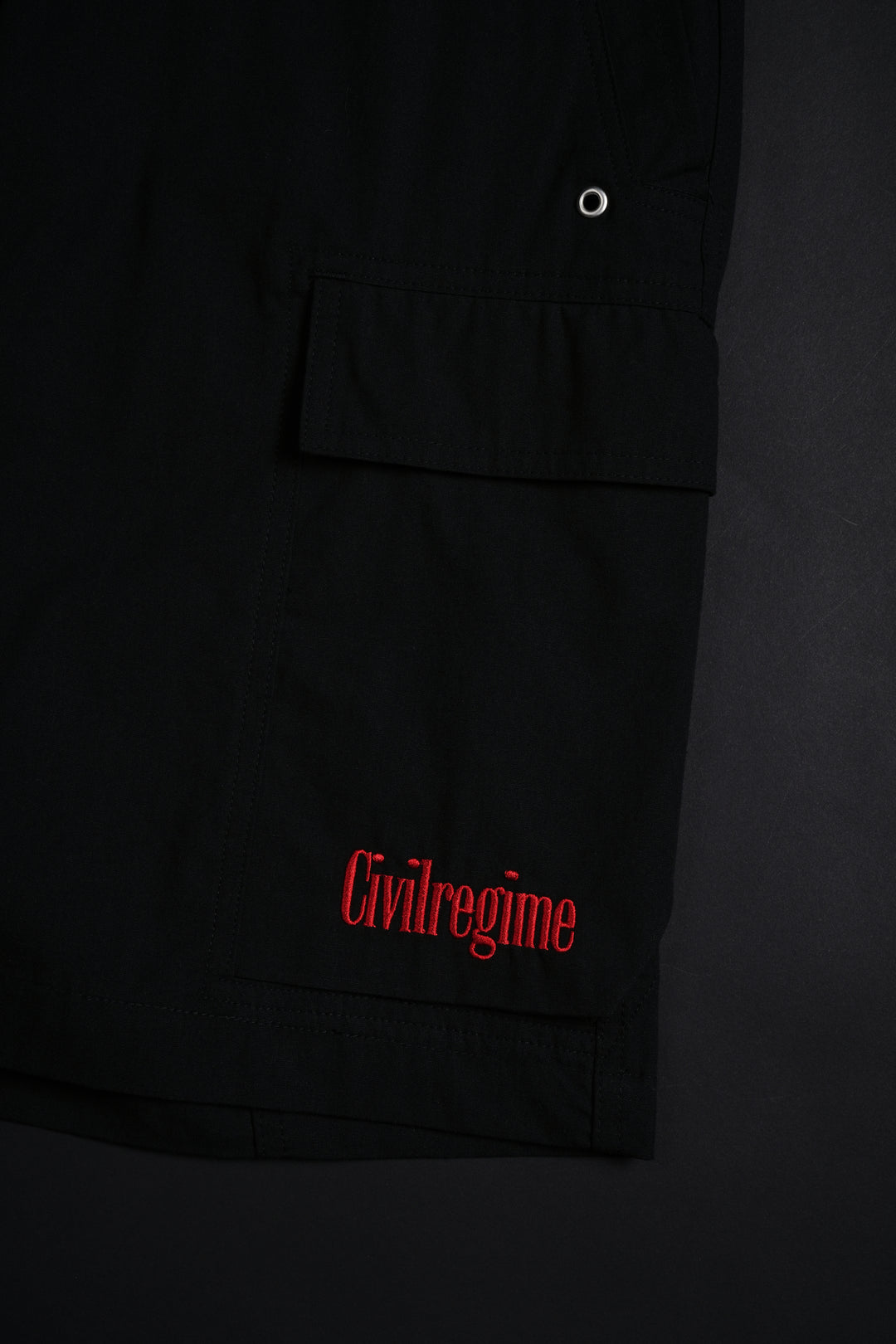 Civil Core Ultra Baggy Cargo Shorts in Black