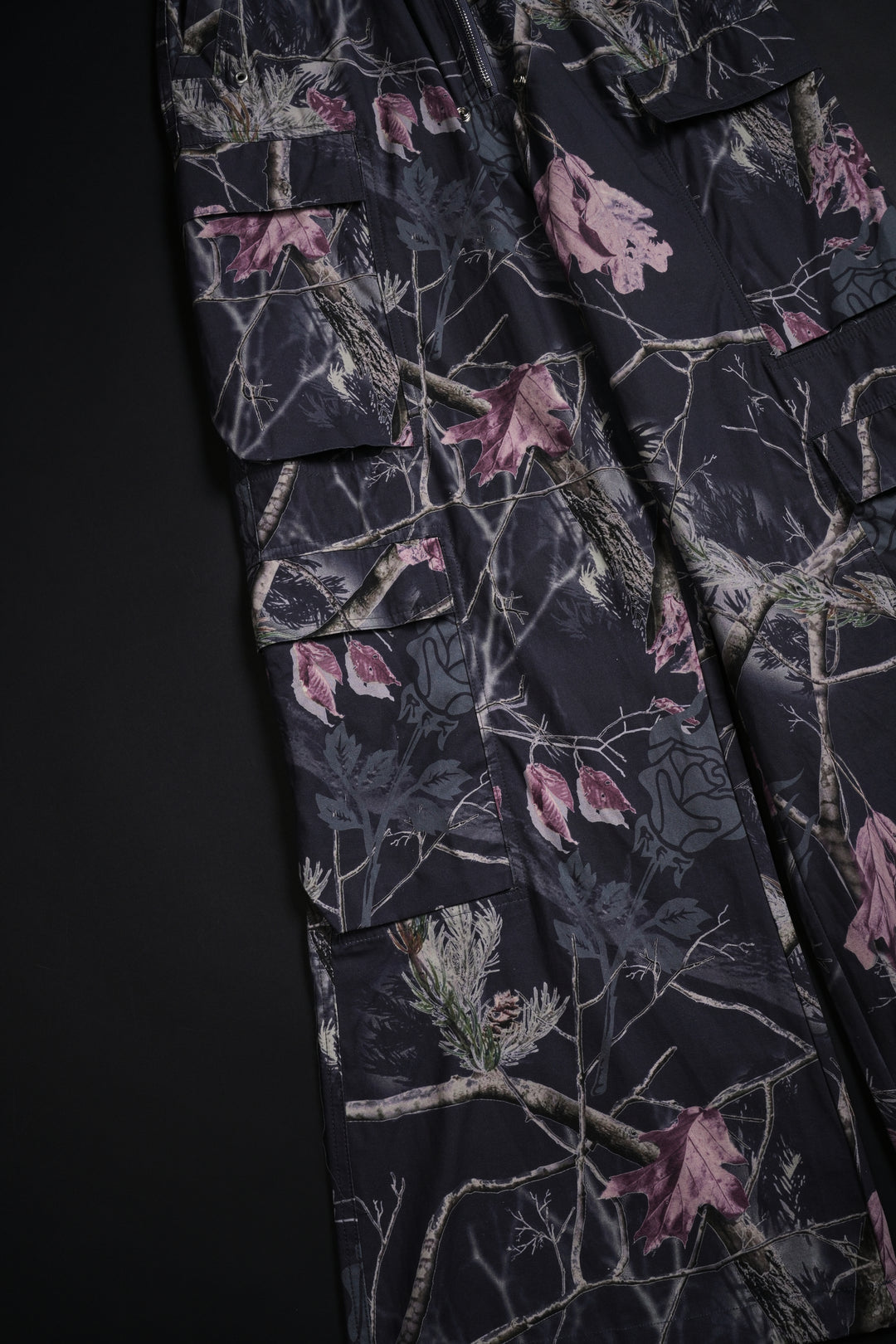 Burning Rose Ultra Wide Leg Pants in Bankai Camo