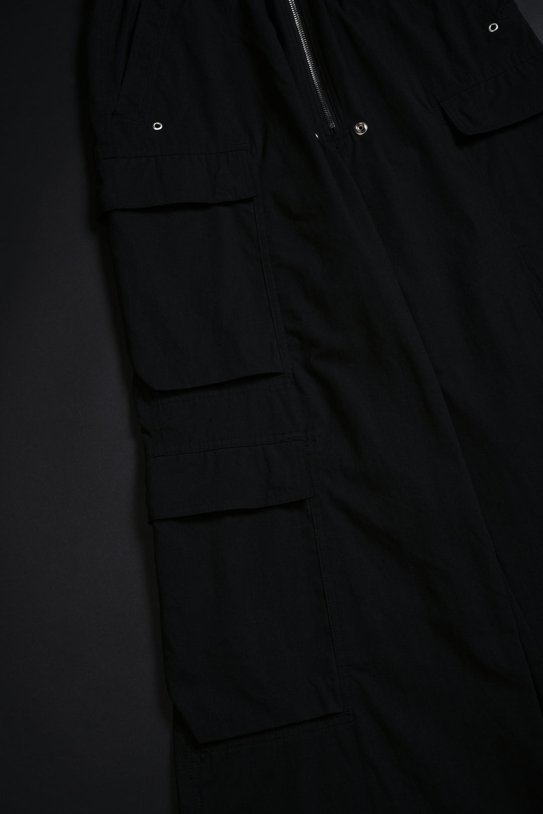 Burning Rose Ultra Wide Leg Pants in Black