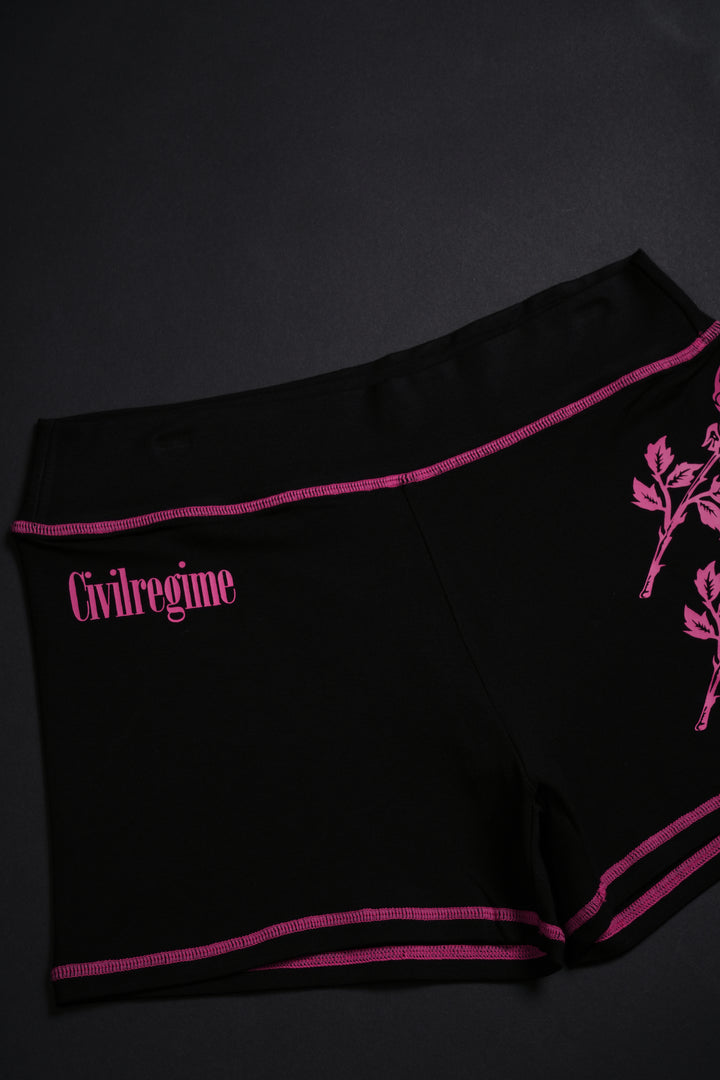 Roses's Bliss Pookie Shorts in Black