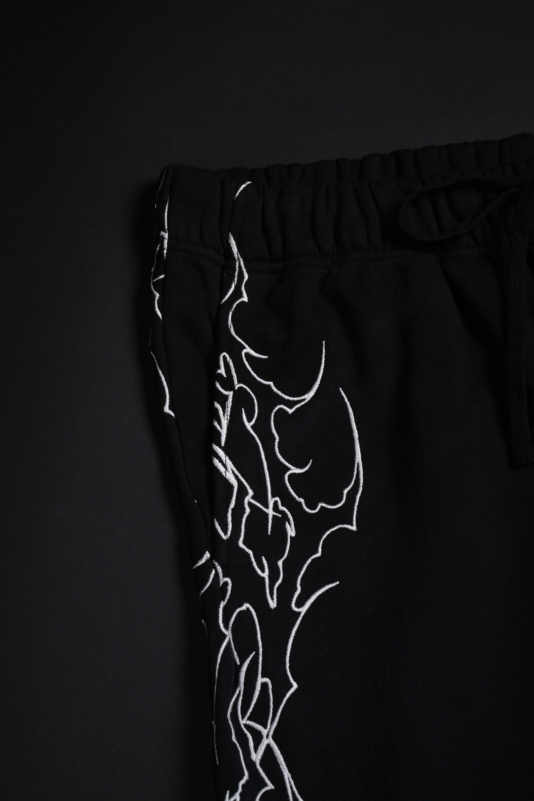 LWO Forever Eternal Wide Leg Cargo Pants in Spray Wash Black