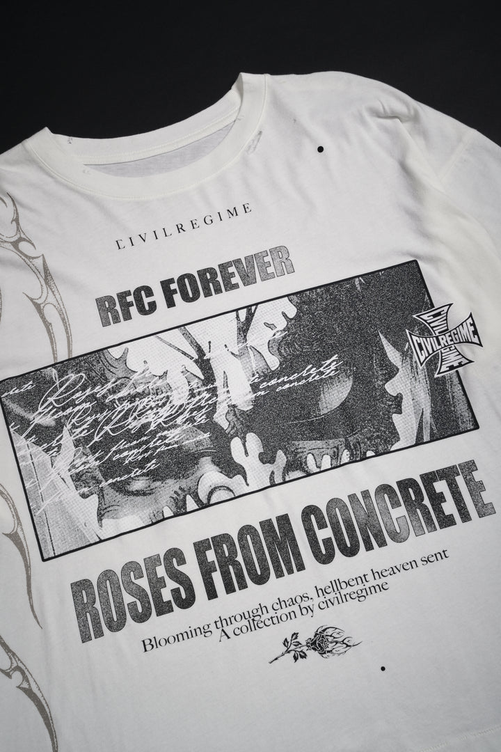 Holy Chaos Everyday Basic Tee in Butter