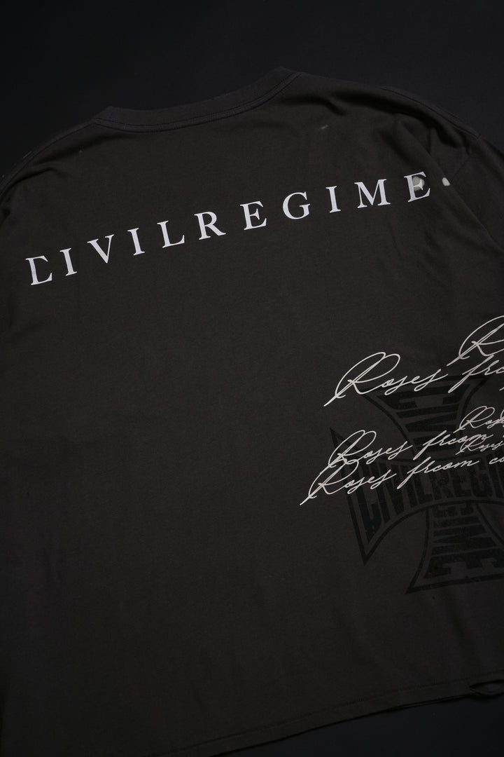 Lawless Threads Everyday Basic Tee in Vintage Ashes